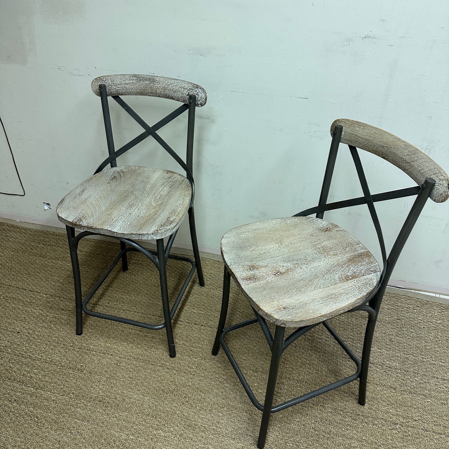 Pier 1 Zach Counter Stools (x2)