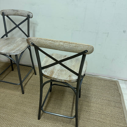 Pier 1 Zach Counter Stools (x2)