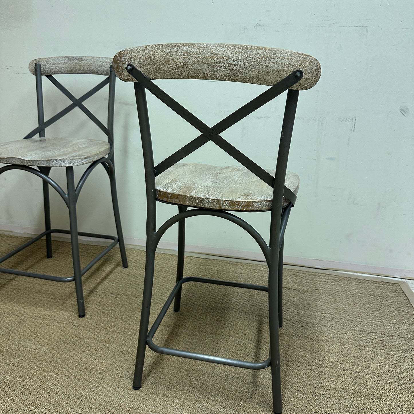 Pier 1 Zach Counter Stools (x2)