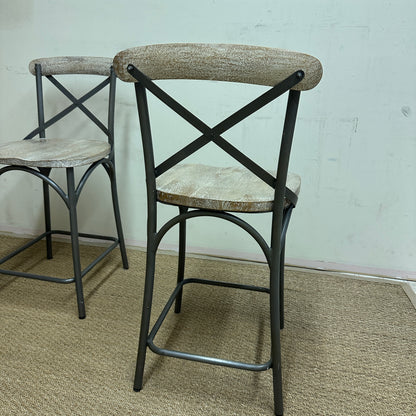 Pier 1 Zach Counter Stools (x2)