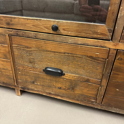 Crate & Barrel Bluestone Reclaimed Wood Media Console
