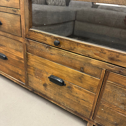 Crate & Barrel Bluestone Reclaimed Wood Media Console