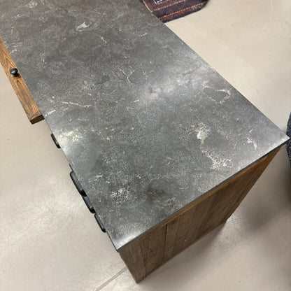 Crate & Barrel Bluestone Reclaimed Wood Media Console