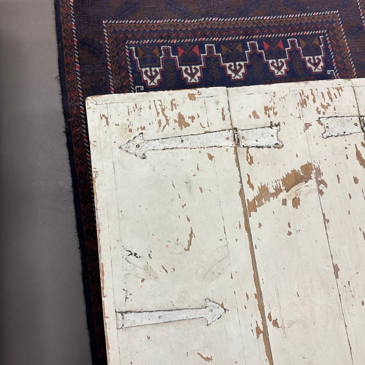 White Shabby Chic Wood Coffee Table