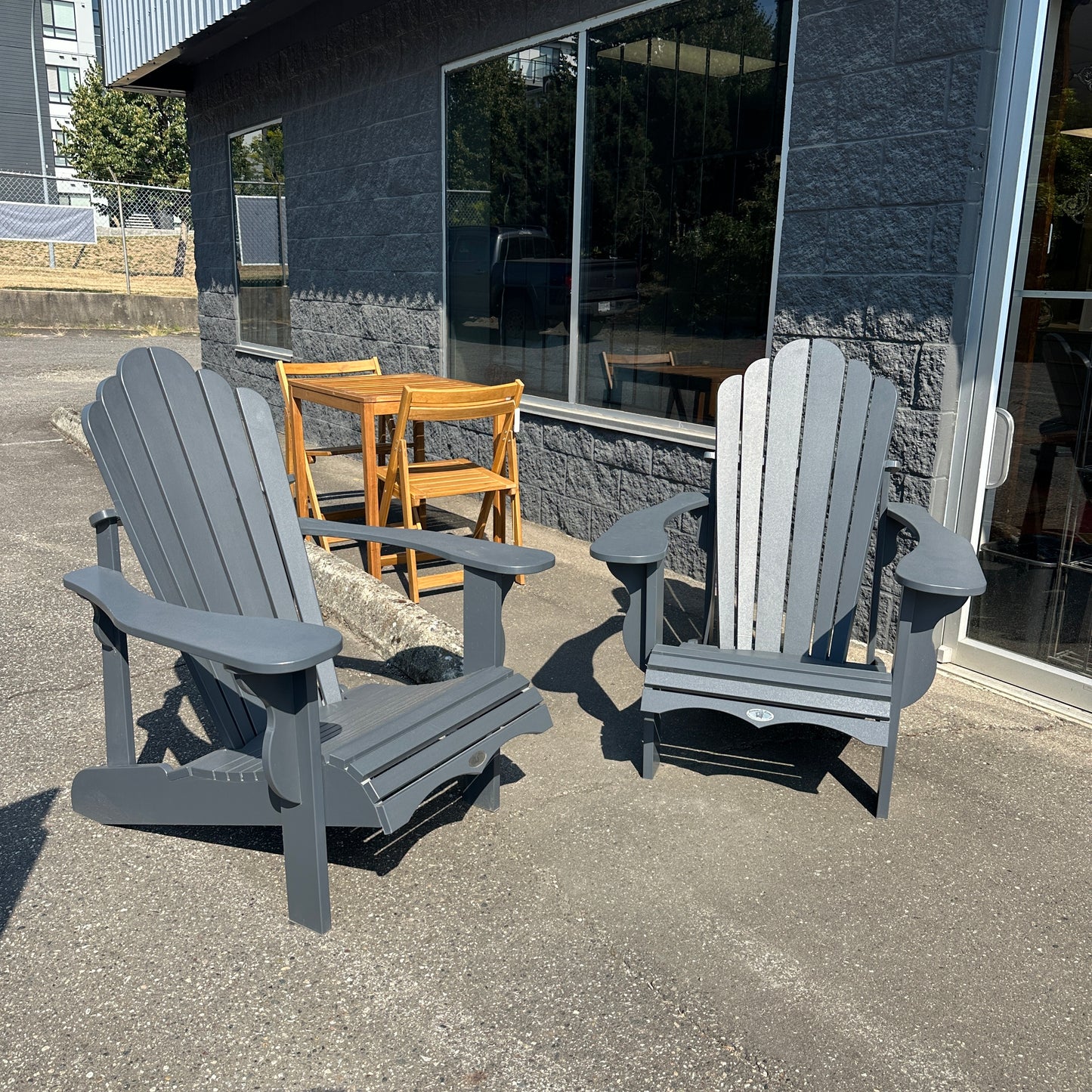Adirondack Patio Chairs by Leisure Line- Set of 2