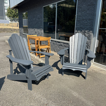 Adirondack Patio Chairs by Leisure Line- Set of 2