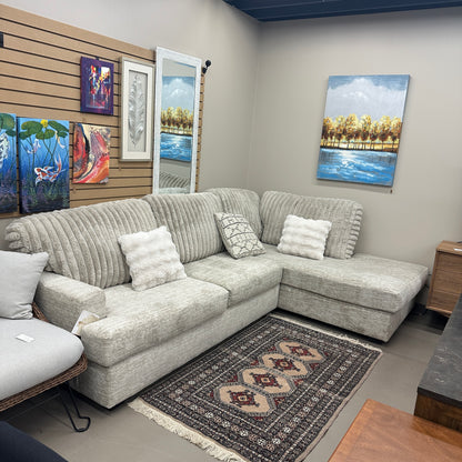 Canadian Sectional in Hush Parchment