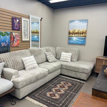 Canadian Sectional in Hush Parchment