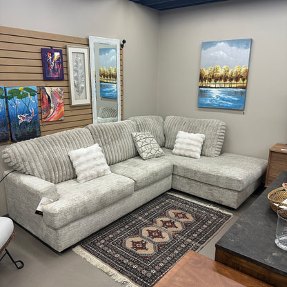 Canadian Sectional in Hush Parchment