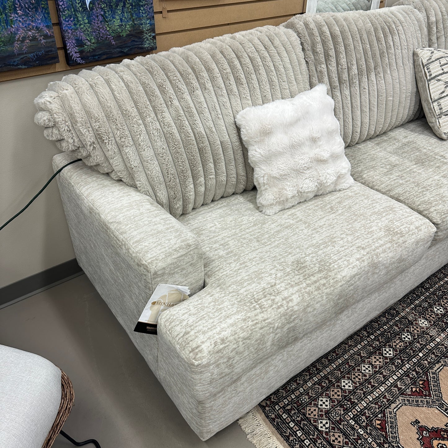 Canadian Sectional in Hush Parchment