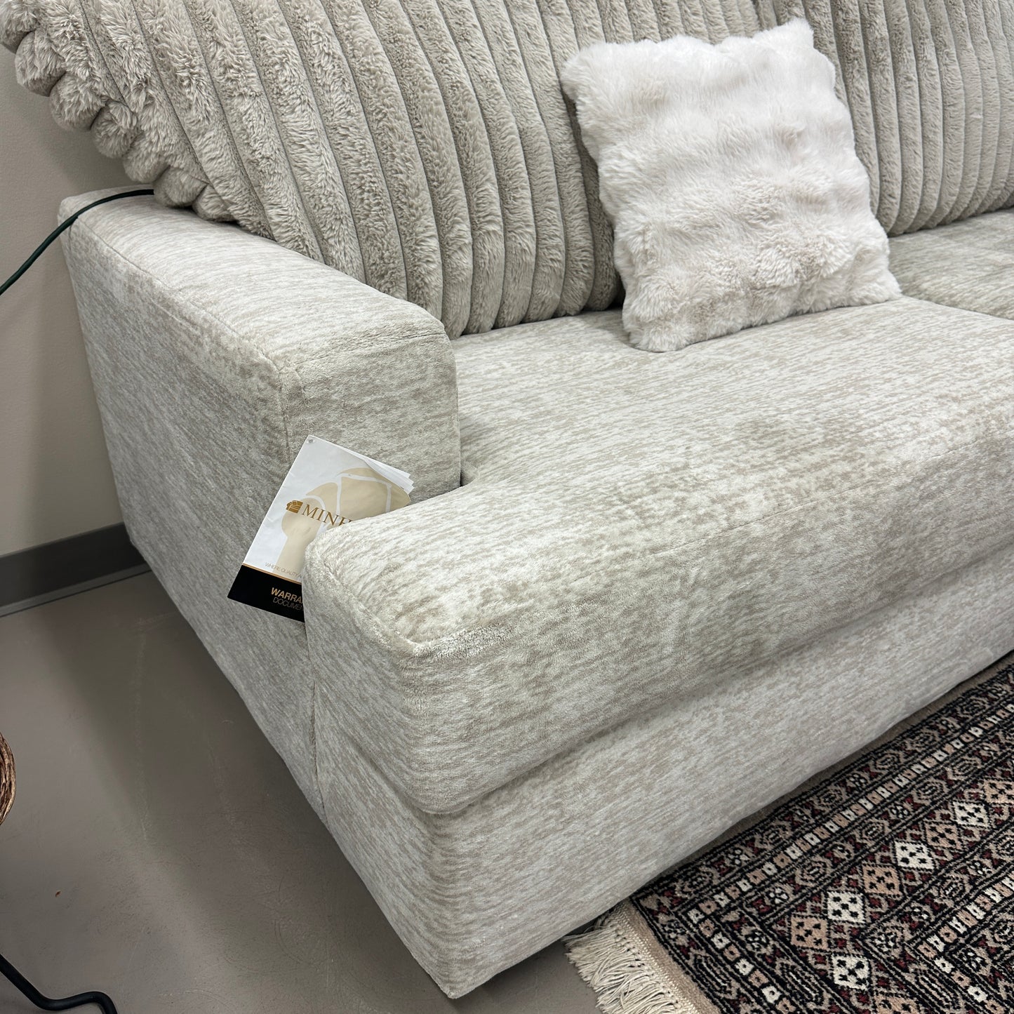 Canadian Sectional in Hush Parchment