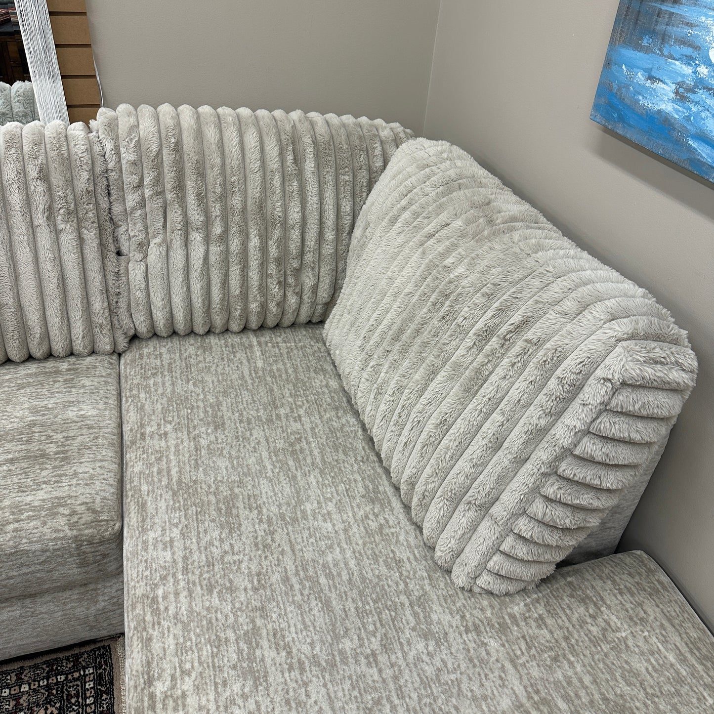 Canadian Sectional in Hush Parchment