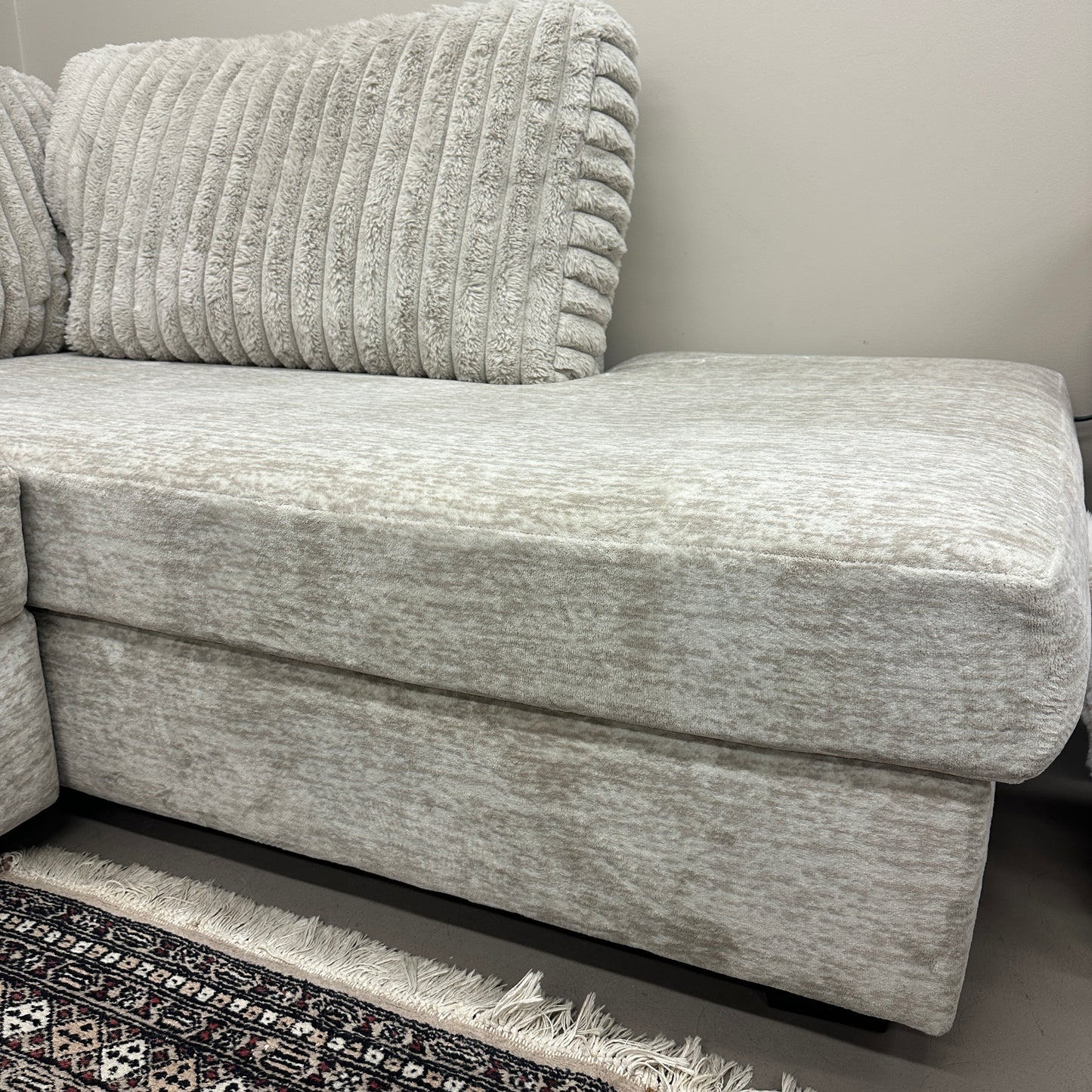 Canadian Sectional in Hush Parchment