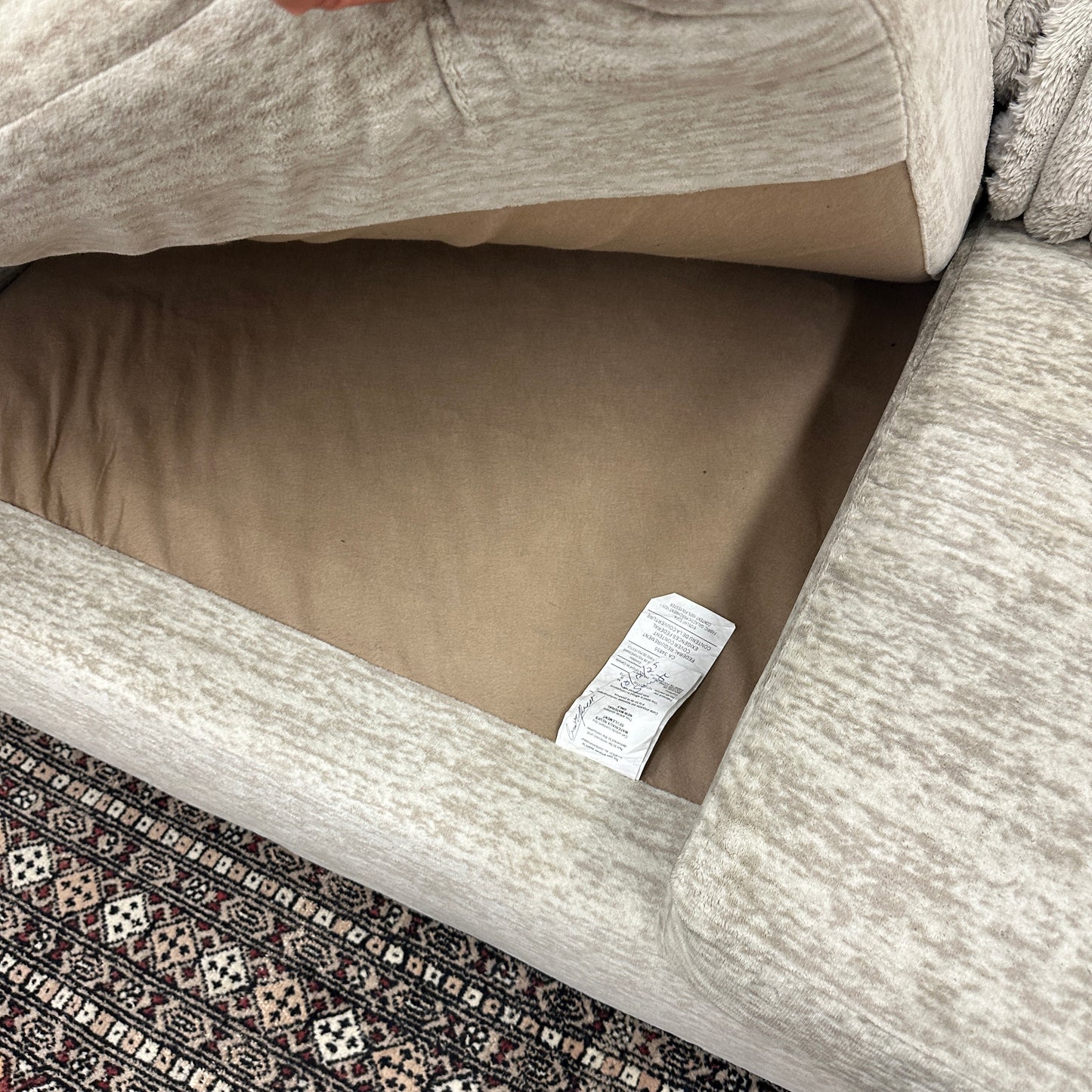 Canadian Sectional in Hush Parchment