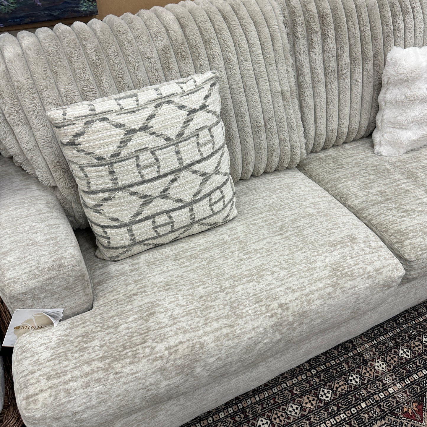 Canadian Sectional in Hush Parchment