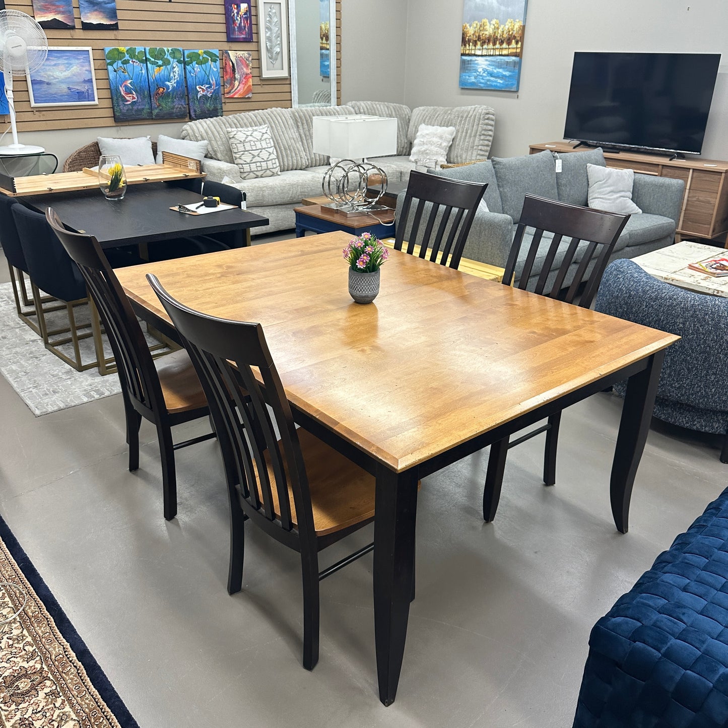 Solid Wood Dining Set by Canadel