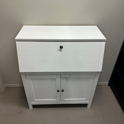 Hemnes White Secretary Desk