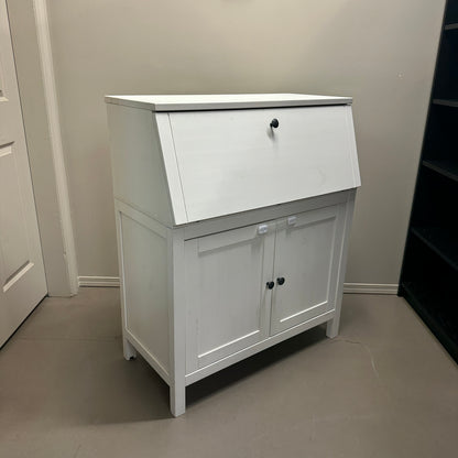 Hemnes White Secretary Desk