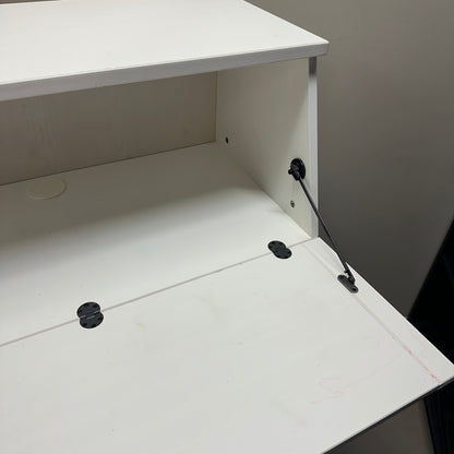 Hemnes White Secretary Desk