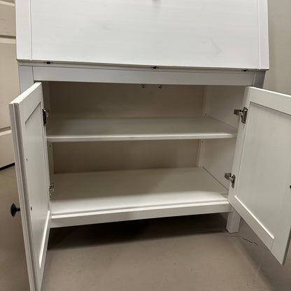 Hemnes White Secretary Desk