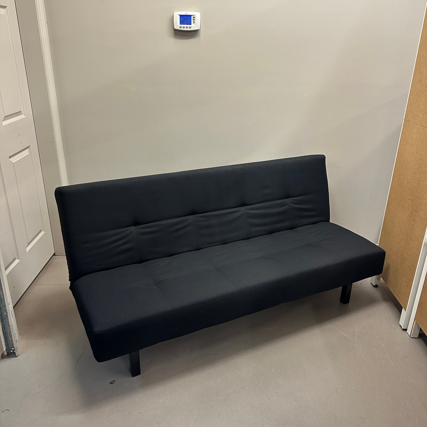 Balkarp Black Sleeper Sofa
