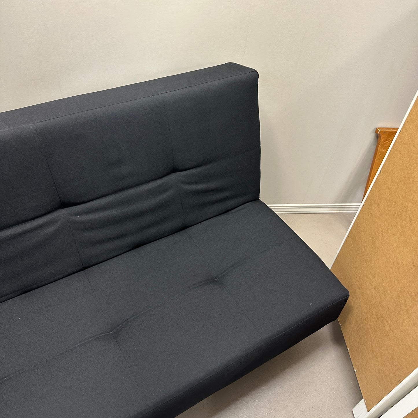 Balkarp Black Sleeper Sofa