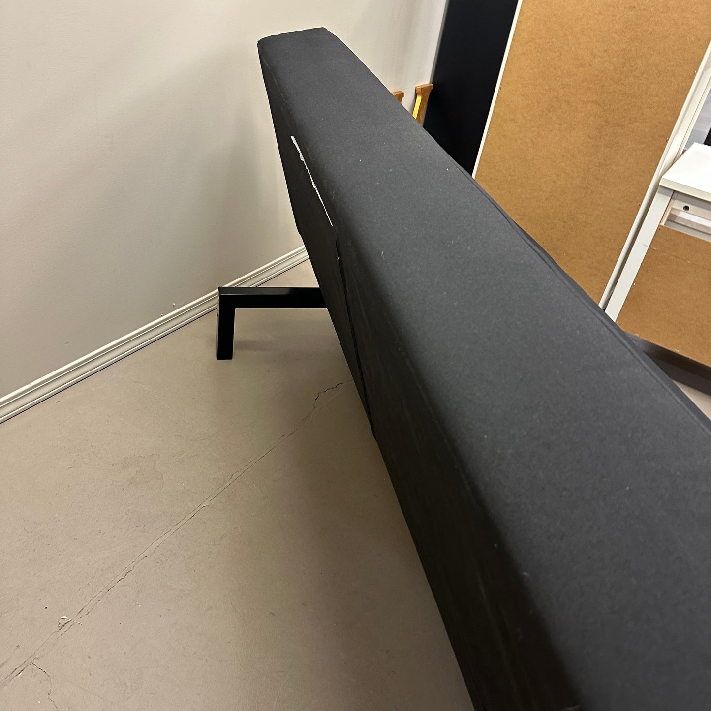 Balkarp Black Sleeper Sofa