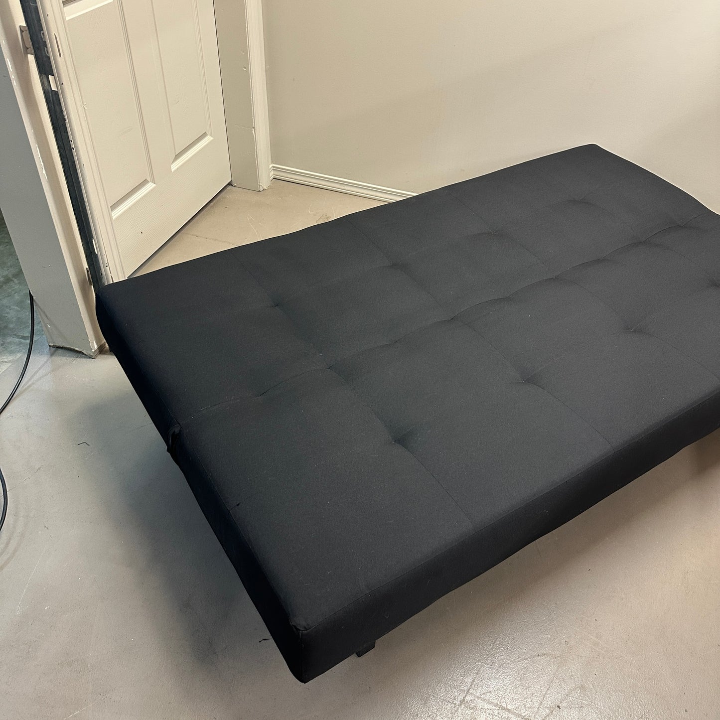 Balkarp Black Sleeper Sofa