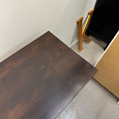 Solid Wood Dark Nighstands (set of 2)