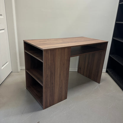 Walnut-Look Small Student Desk