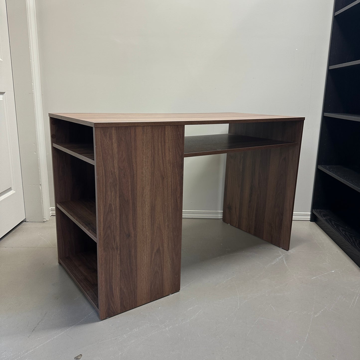 Walnut-Look Small Student Desk