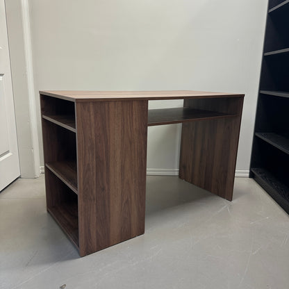 Walnut-Look Small Student Desk