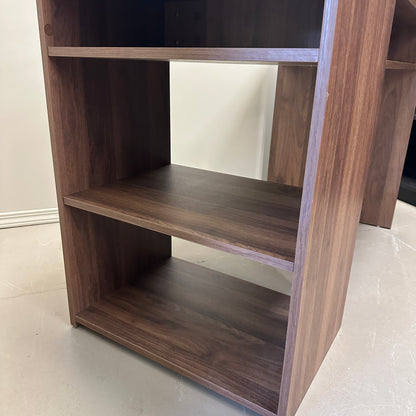 Walnut-Look Small Student Desk