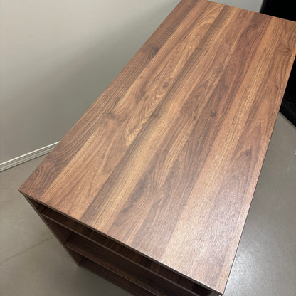 Walnut-Look Small Student Desk