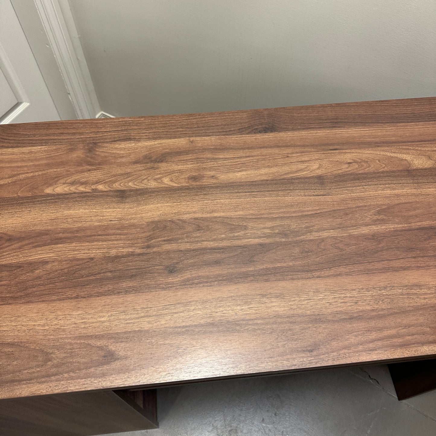 Walnut-Look Small Student Desk