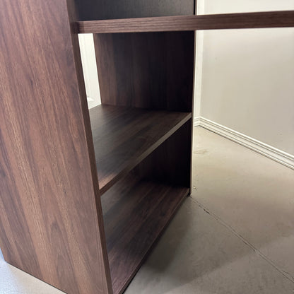 Walnut-Look Small Student Desk