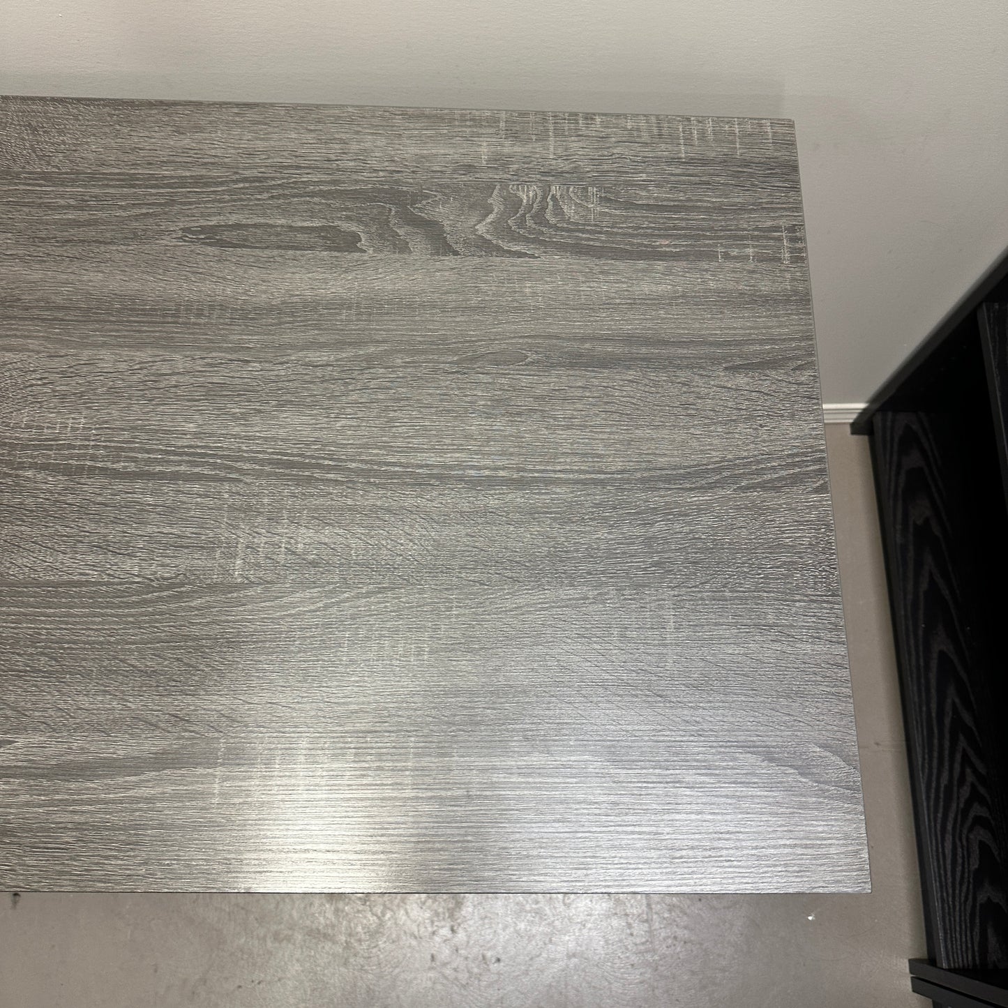 Grey Office Desk with Storage