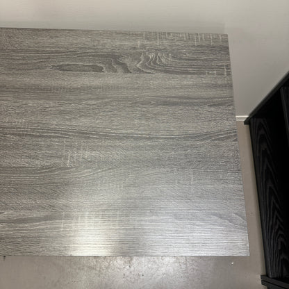 Grey Office Desk with Storage