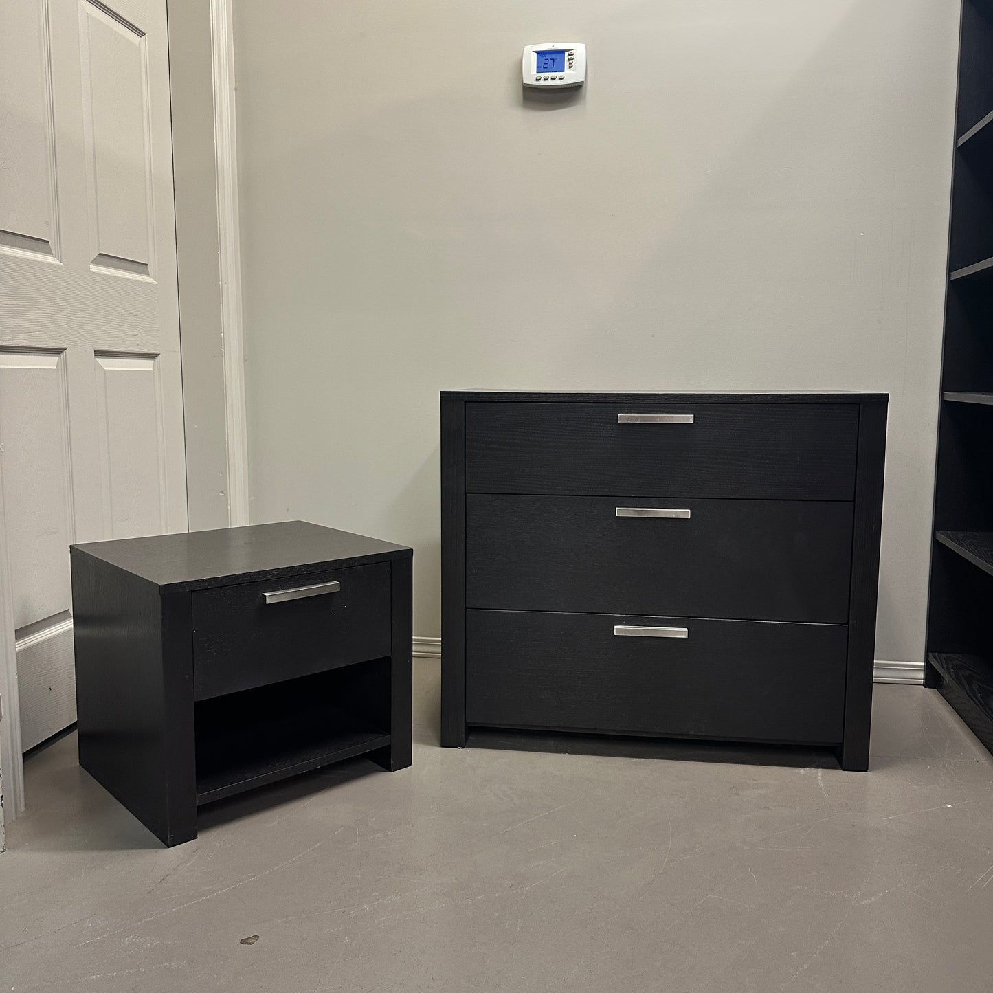 4-Drawers Small Dresser & Nightstand