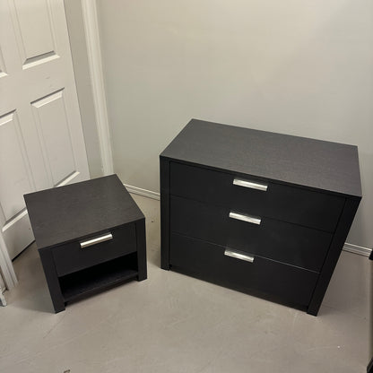 4-Drawers Small Dresser & Nightstand