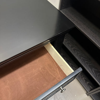 Black Modern 6 Drawers Dresser