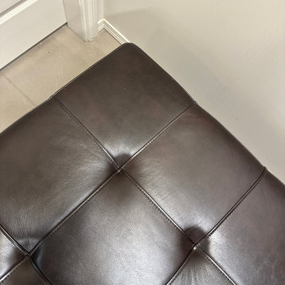 La-Z-Boy Brown Leather Ottoman