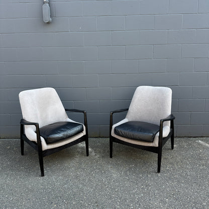 Danish Inspired Reynolds Accent Chairs (x2)