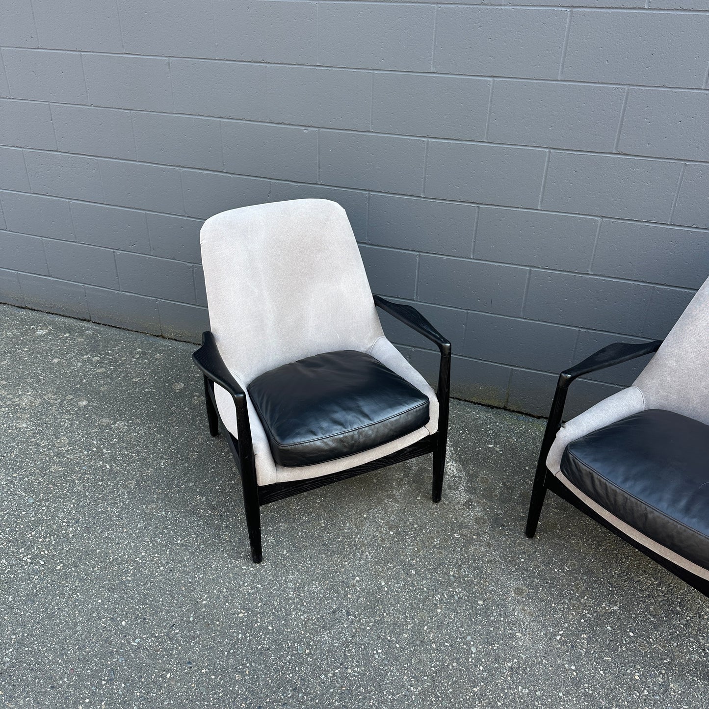 Danish Inspired Reynolds Accent Chairs (x2)