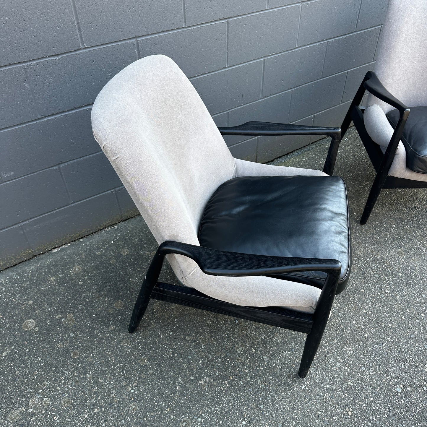 Danish Inspired Reynolds Accent Chairs (x2)