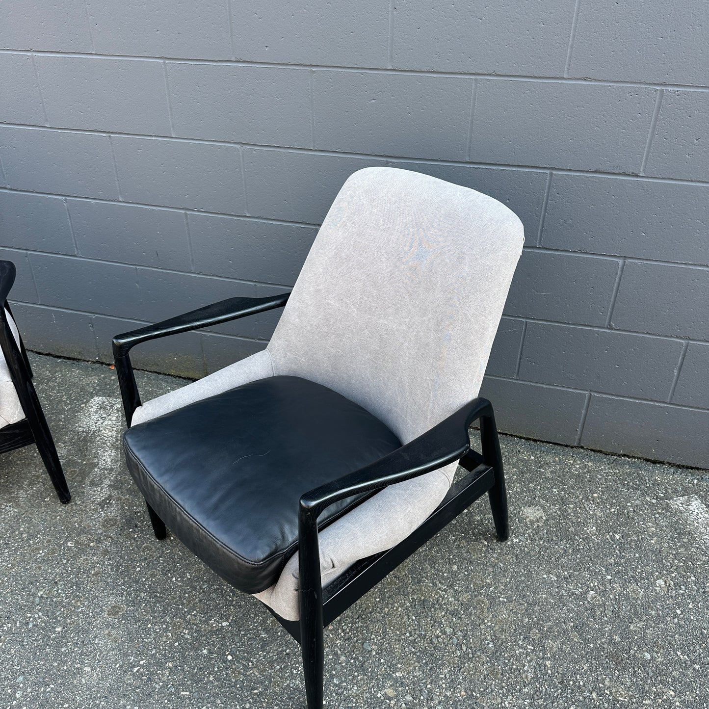 Danish Inspired Reynolds Accent Chairs (x2)
