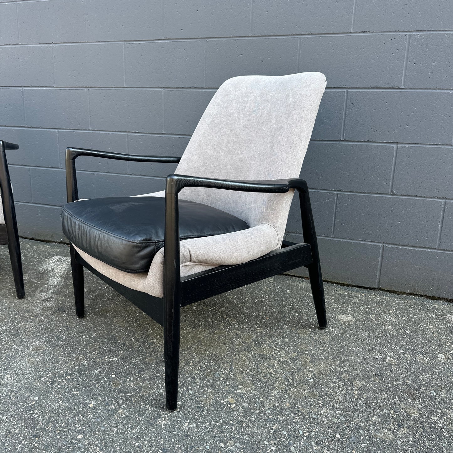 Danish Inspired Reynolds Accent Chairs (x2)