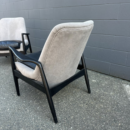 Danish Inspired Reynolds Accent Chairs (x2)