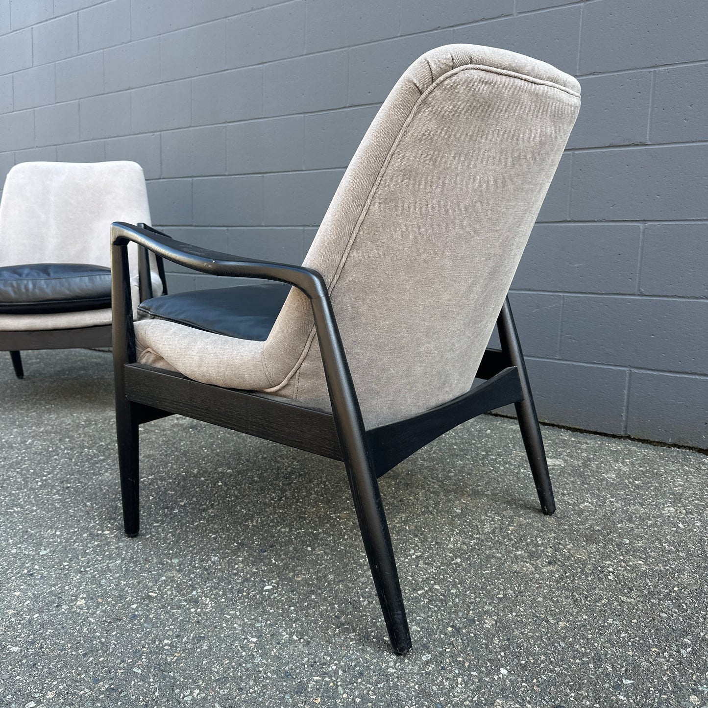 Danish Inspired Reynolds Accent Chairs (x2)