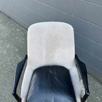 Danish Inspired Reynolds Accent Chairs (x2)